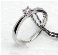 Ring Salvini Woman in Gold Diamante 0.01 Ct 71960733360-15 - 71960733360-15